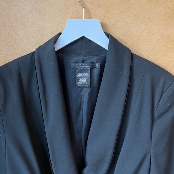 Laundry by Shelli Segal Black 12 Jacket Blazer - Picture 5 of 6